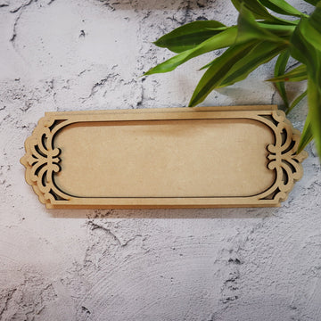 Victorian Platter Scrolled